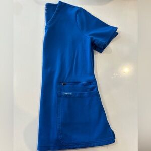 Jaanuu Royal Blue V-Neck Top